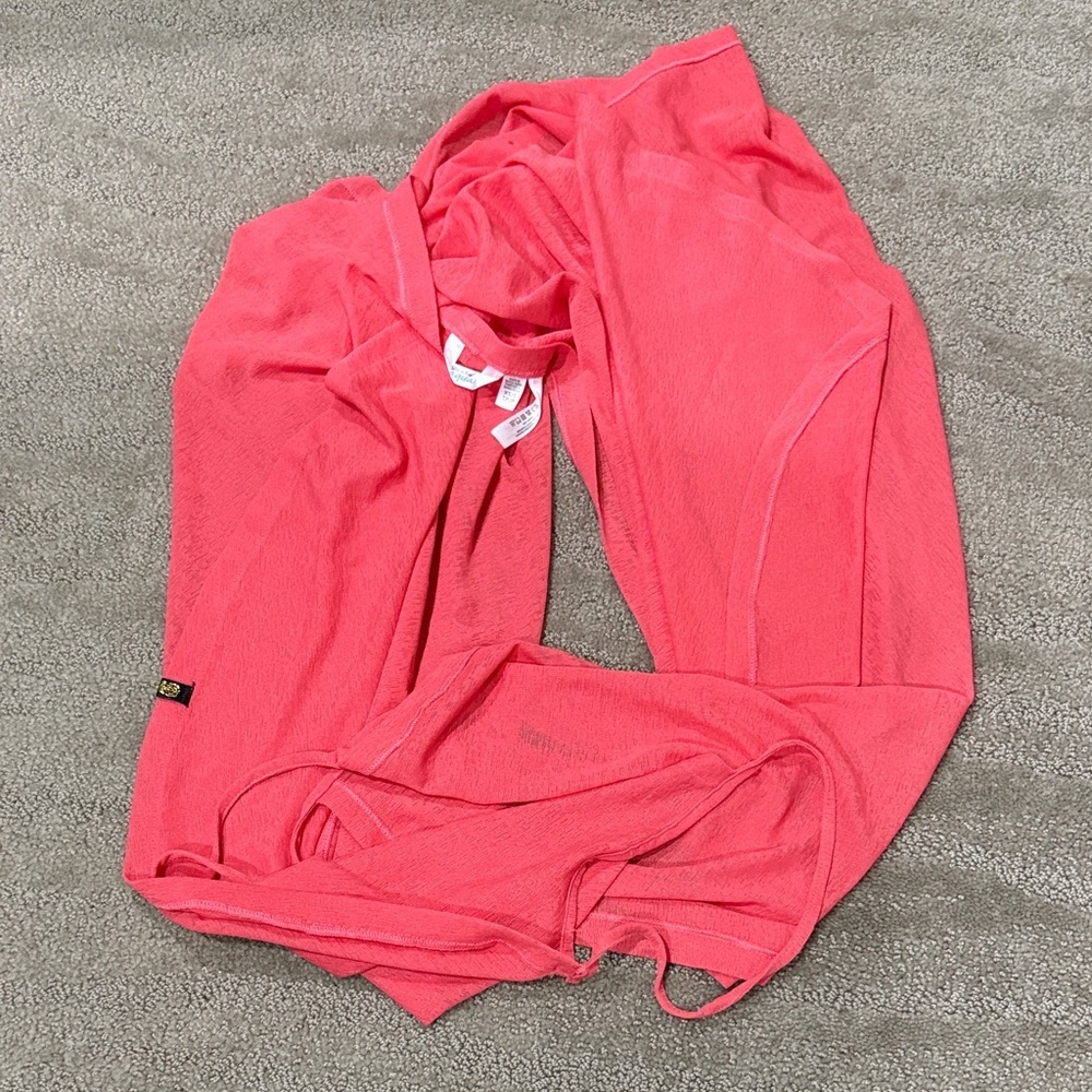 La Vie En Rose Vibrant Coral bikini wrap